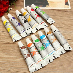 12ml Paint Tubes Draw Painting Acrylic Color